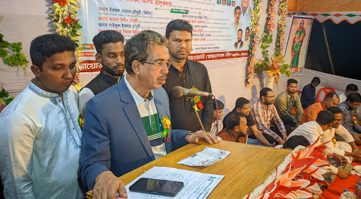 বৈরী আবহাওয়া উপেক্ষা করে সেচ্ছাসেবকলীগের সম্মেলন