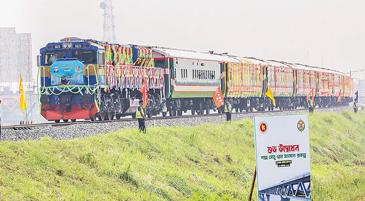 পদ্মা রেল করিডোর সম্পূর্ণ খুলছে জুলাইয়ে