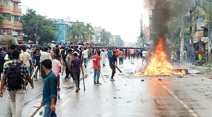 বরিশালে আওয়ামী লীগ কার্যালয় ভাঙচুর