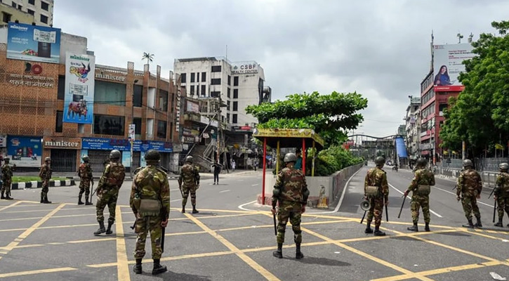 জনগণকে কারফিউ মেনে চলার আহ্বান সেনাবাহিনীর