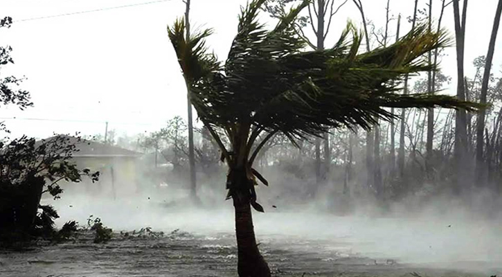 দেশের ৯ অঞ্চলে ৮০ কিলোমিটার বেগে ঝড়ের আভাস