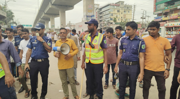 রূপগঞ্জে ভূলতা হাইওয়ে পুলিশের অভিযান অব্যাহত