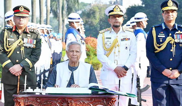 রাষ্ট্র পুনর্গঠনের সুযোগ কাজে লাগাতে প্রতিজ্ঞাবদ্ধ অন্তর্বর্তী সরকার: ড. ইউনুস