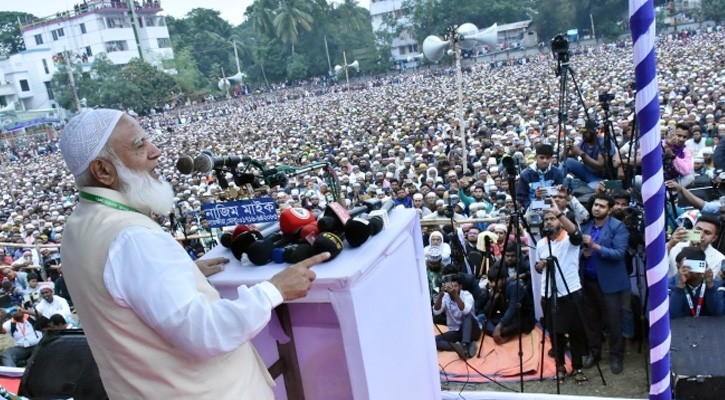 জীবন দেব, দেশের এক ইঞ্চি জমি কাউকে দেব না : শফিকুর রহমান