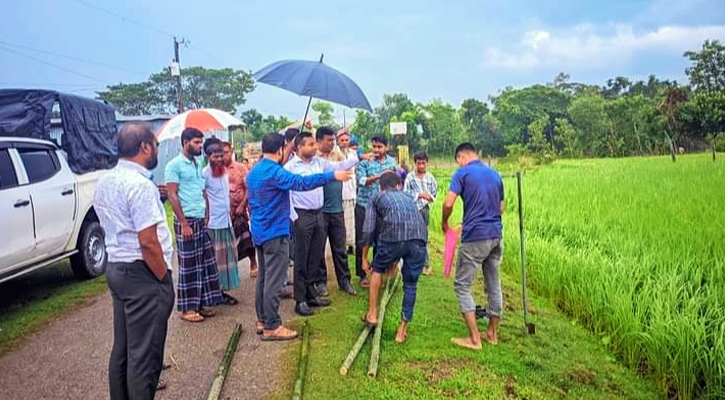 নান্দাইলে ১ একর ৭০ শতাংশ জমির অবৈধ দখলদার উচ্ছেদ