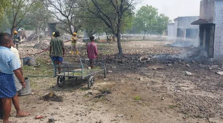 তামিলনাড়ুুতে আতশবাজি কারখানায় বিস্ফোরণে নিহত ৮