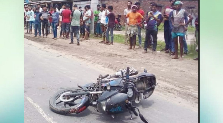 চাঁপাইনবাবগঞ্জে ট্রাকের সংঘর্ষে মোটরসাইকেল চালক নিহত