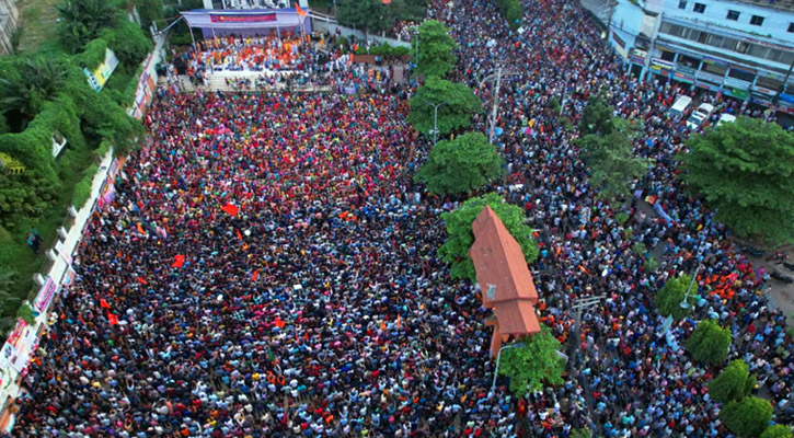 ৮ দফা দাবি নিয়ে রংপুরে সনাতনীদের বিভাগীয় সমাবেশ