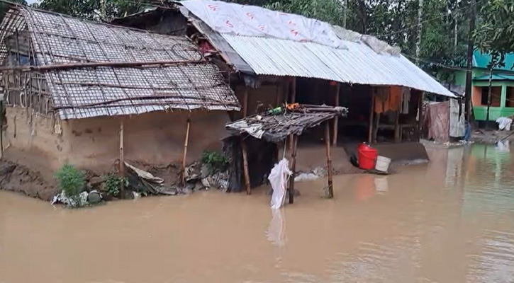 নেত্রকোণায় বিপৎসীমার ওপরে নদ-নদীর পানি