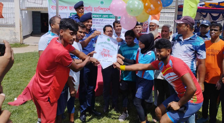 নড়াইলে বাংলাদেশ জাতীয় কাবাডি চ্যাম্পিয়ন প্রতিযোগিতার উদ্বোধন