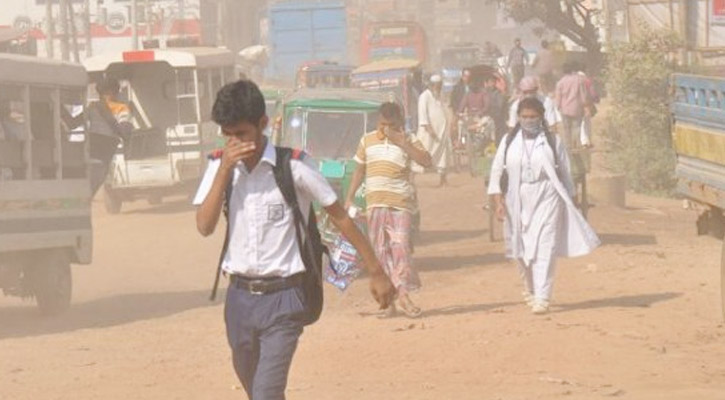 বিশ্বের দূষিত শহরের তালিকার শীর্ষে ঢাকা