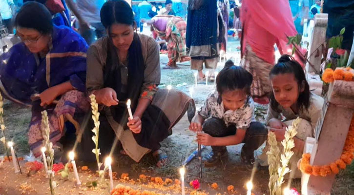 নাটোর জেলার খ্রিস্টান ধর্মপল্লীগুলোতে ‍‍`অল সোলস ডে‍‍` পালিত