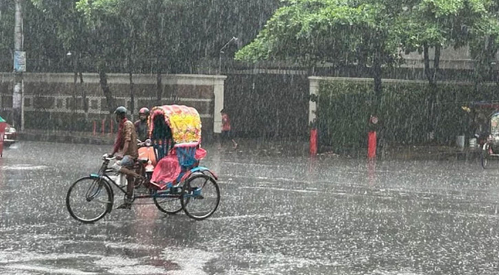 যেসব জেলায় দুপুরের মধ্যে বজ্রসহ বৃষ্টি হতে পারে