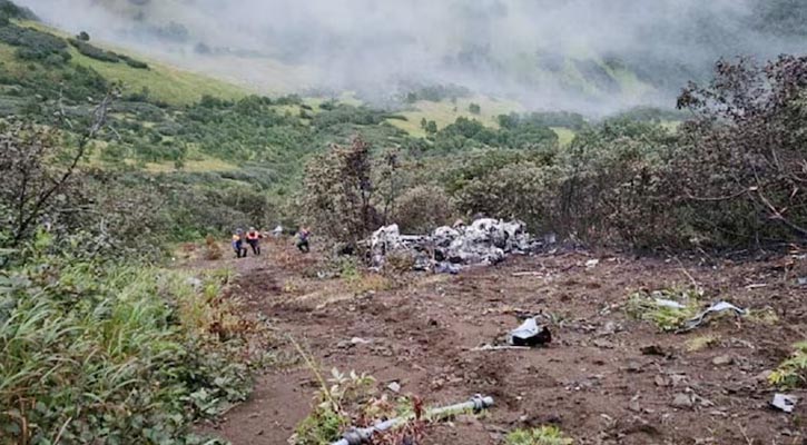 বিধ্বস্ত রুশ হেলিকপ্টারের কেউই বেঁচে নেই