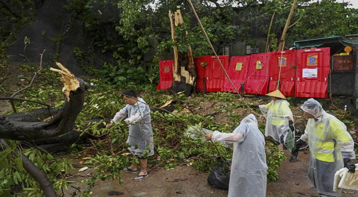 টাইফুন ইয়াগির আঘাতে চীনে দু‍‍`জন নিহত