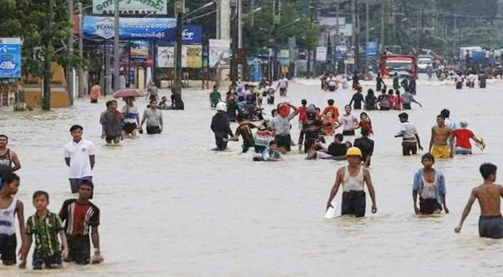 মিয়ানমারের উত্তরাঞ্চলে ১০ হাজার মানুষ পানিবন্দি